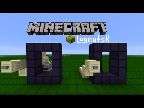 Minecraft: Quick Dispensers for Automatic Portals