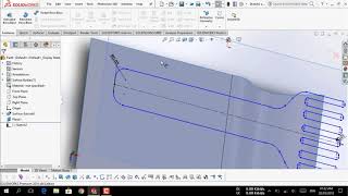 Fork Designing in Solidworks