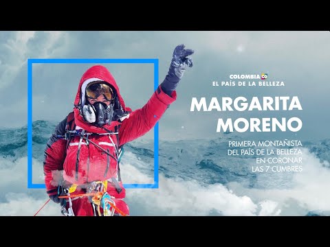 Margarita Moreno: orgullo colombiano desde lo más alto.