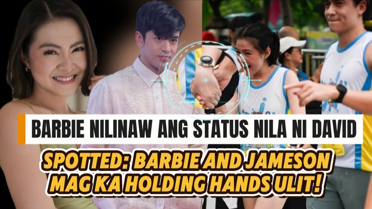 BARBIE FORTEZA AND DAVID LICAUCO STATUS! | SPOTTED WITH JAMESON BLAKE NA MAG KA HOLDING HANDS!