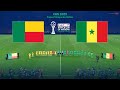 Bénin Vs Sénégal Coupe D Afrique Des Nations 2025 CAN Match Complet Simulation PES