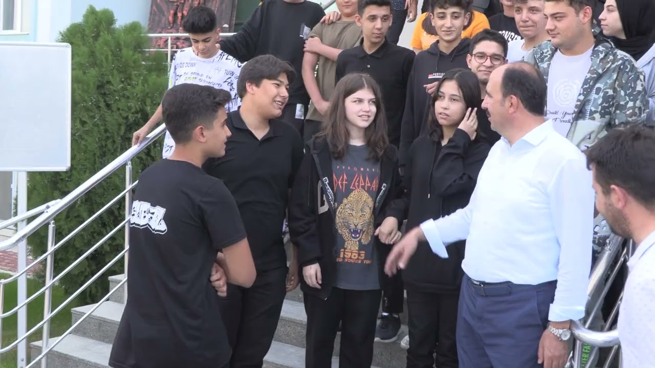 Başkan Altay Şehit Ufuk Baysan Anadolu Lisesi Öğrencileriyle Buluştu