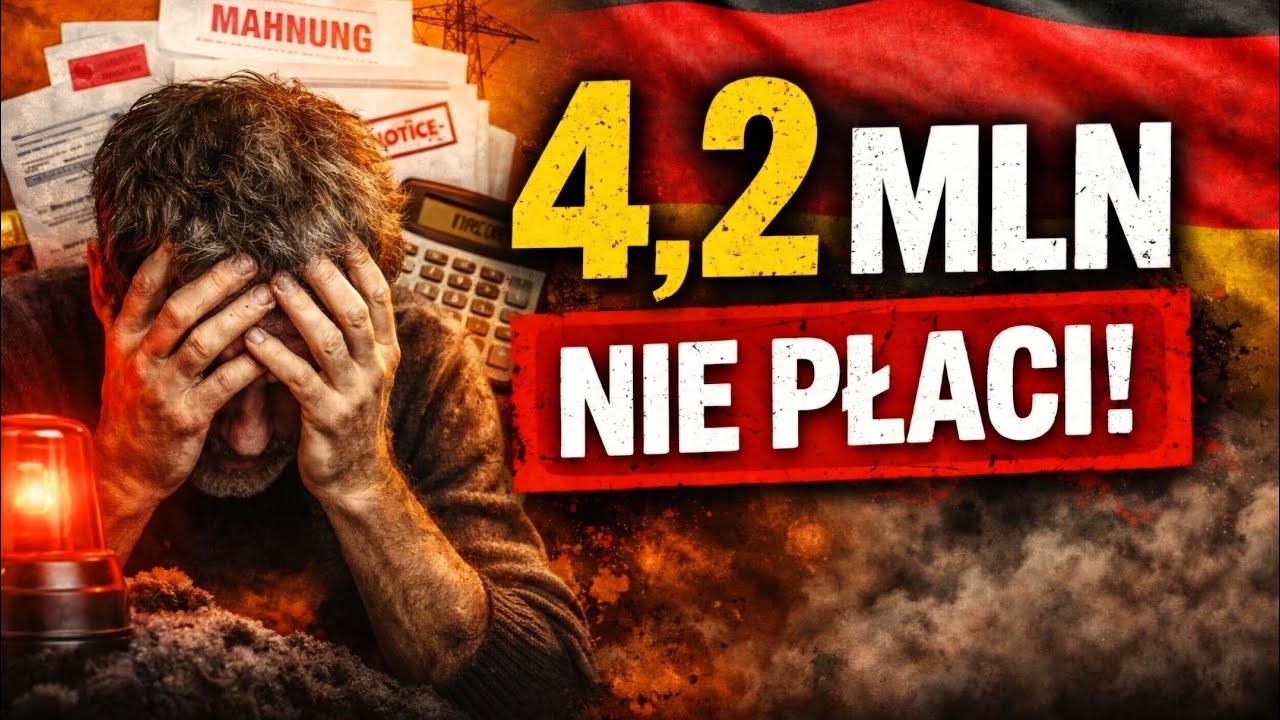 NIEMCY toną w DŁUGACH w 2026 r. 4,2 MILIONA nie płaci rachunków! 😎#Niemcy #KryzysFinansowy #kryzys