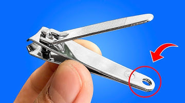 Miljarden mensen kennen deze speciale toepassing voor nagelknippers niet!
