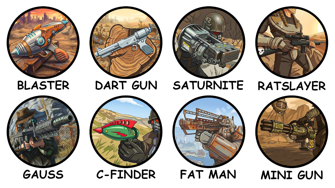 Fallout's Most Powerful Weapons Explained in 30 Minutes. - YouTube