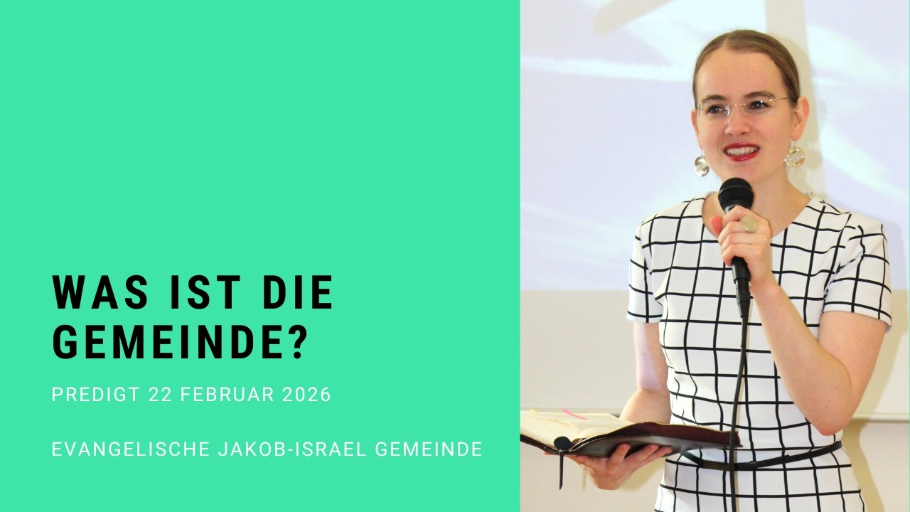 „Was ist die Gemeinde?“ Predigt Anna Daelen 22. Februar 2026 Mainz
