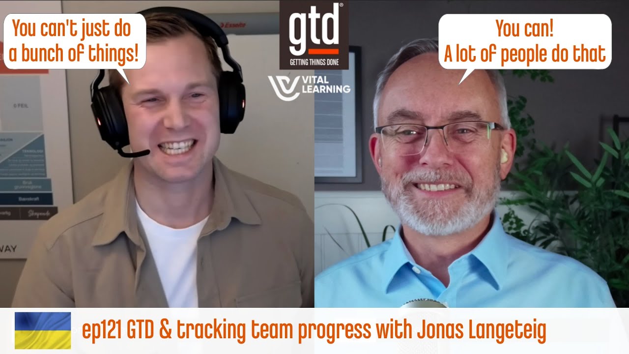 GTD & tracking team progress with Jonas Langeteig