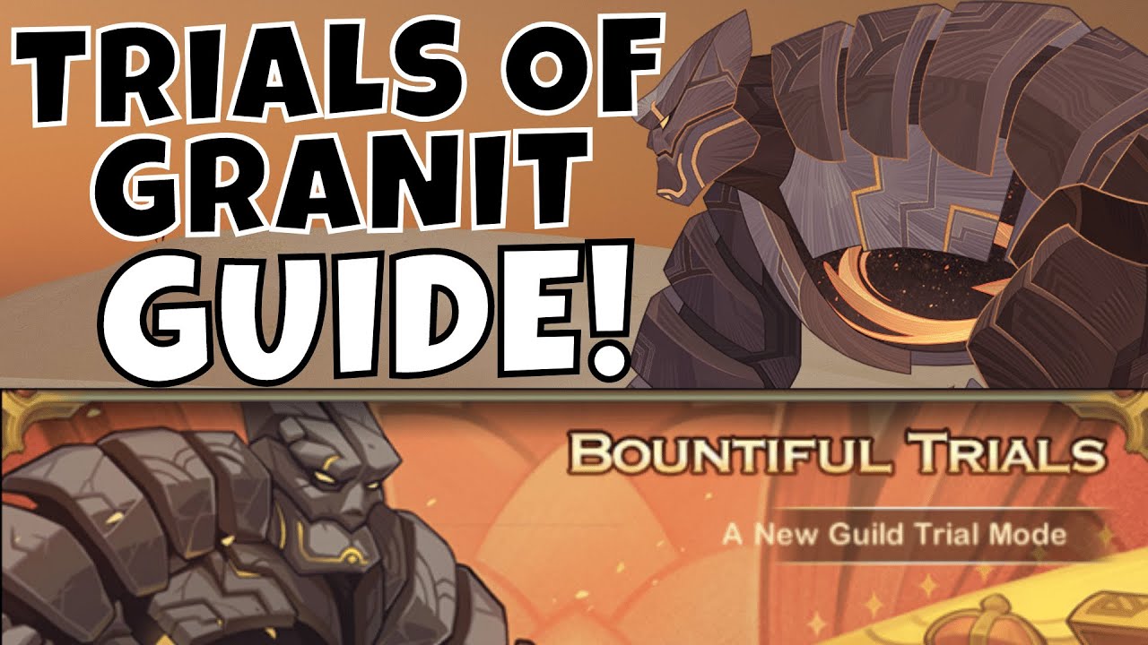 BOUNTIFUL TRIALS: GRANIT GUIDE! [AFK ARENA GUIDE]