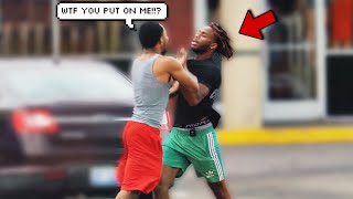VASELINE HANDSHAKE PRANK in DETROIT'S MOST DANGEROUS HOODS!!