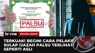 Download lagu Terungkap! Ternyata Begini Cara Pelaku Memalsukan Ijazah | Benang Merah tvOne
