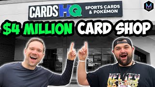 INSIDE The LARGEST SPORTS CARD SHOP IN THE WORLD: Cards HQ 💰