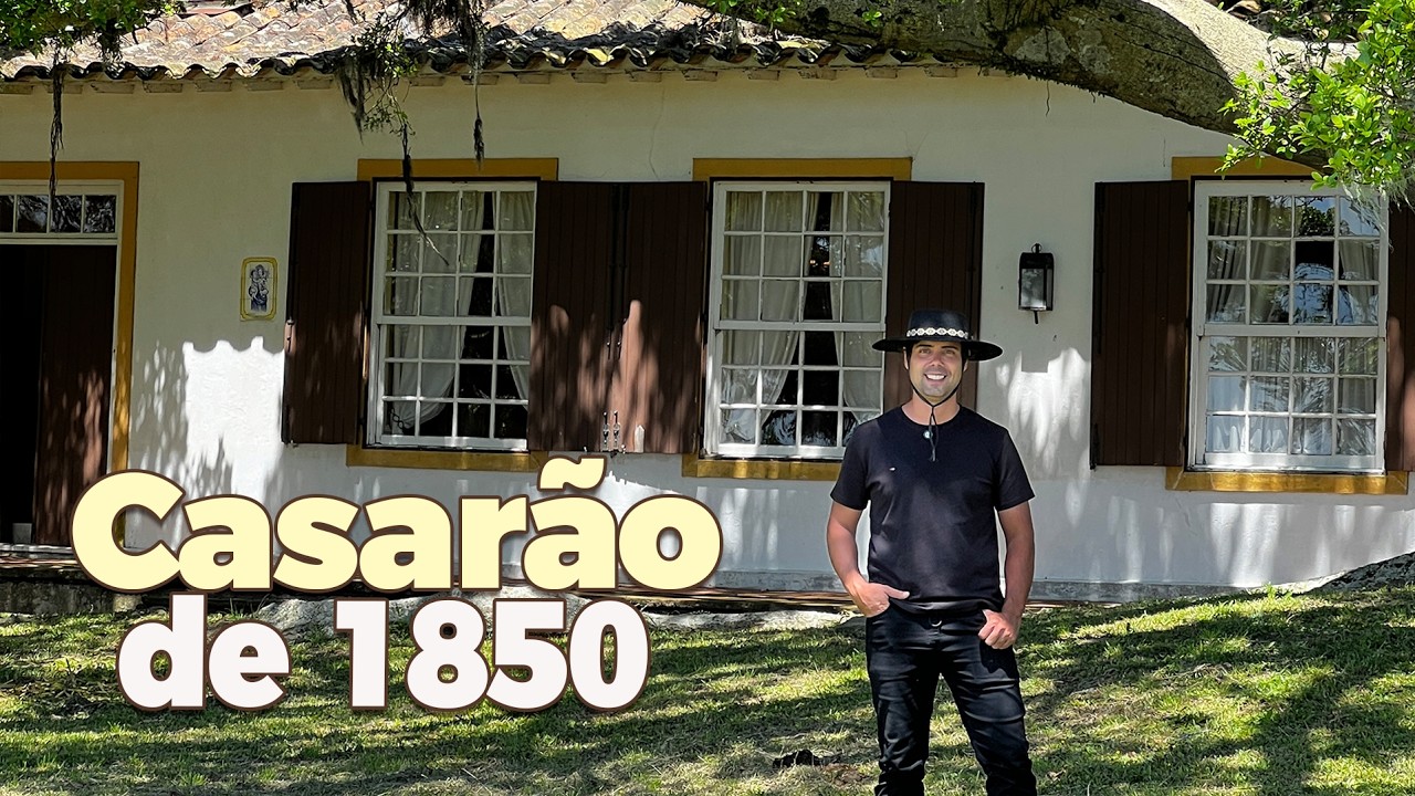 Fazenda HISTÓRICA no Rio Grande do SUL | ESTÂNCIA SÃO JOSÉ