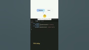 Button Navigation Slide for Coding  | Html Css , Js | #coding #design #animation #programming #style
