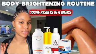 How to BRIGHTEN and GLOW your skin NATURALLY in 4 WEEKS: (guaranteed results)