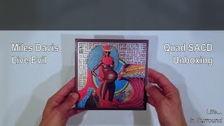 Miles Davis - Live Evil Quad (4.0) SACD Unboxing - Sony Japan