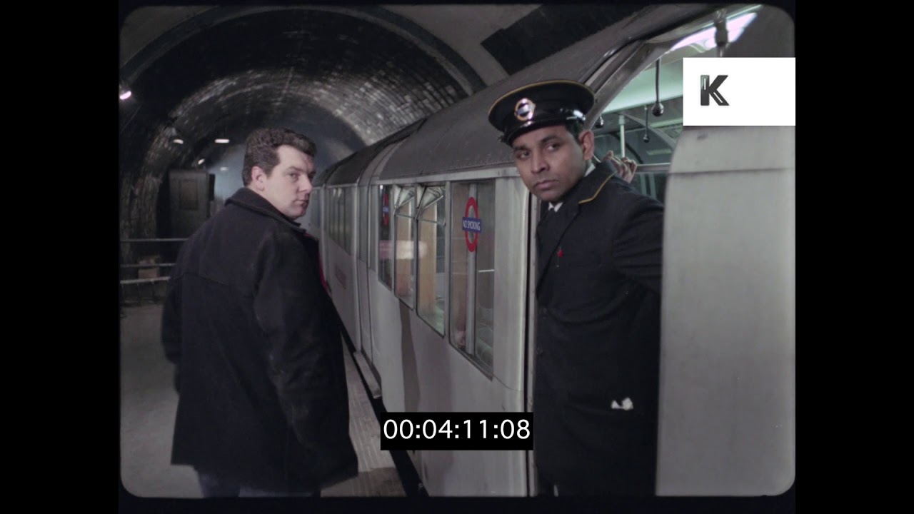1960s, 1970s London Underground, Tube, HD from 35mm