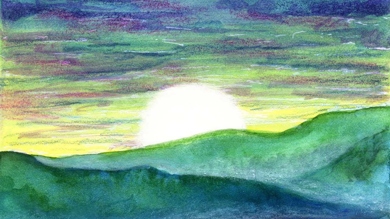 Spotlight Art Timelapse Foggy Blue Ridge Mountain Sunrise YouTube