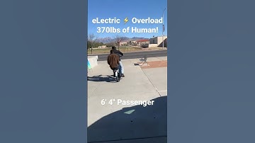 370lbs Onboard a Lectric XP 3.0 #eletricbike #foldableebike #ebike #electricalbike #foldingbike