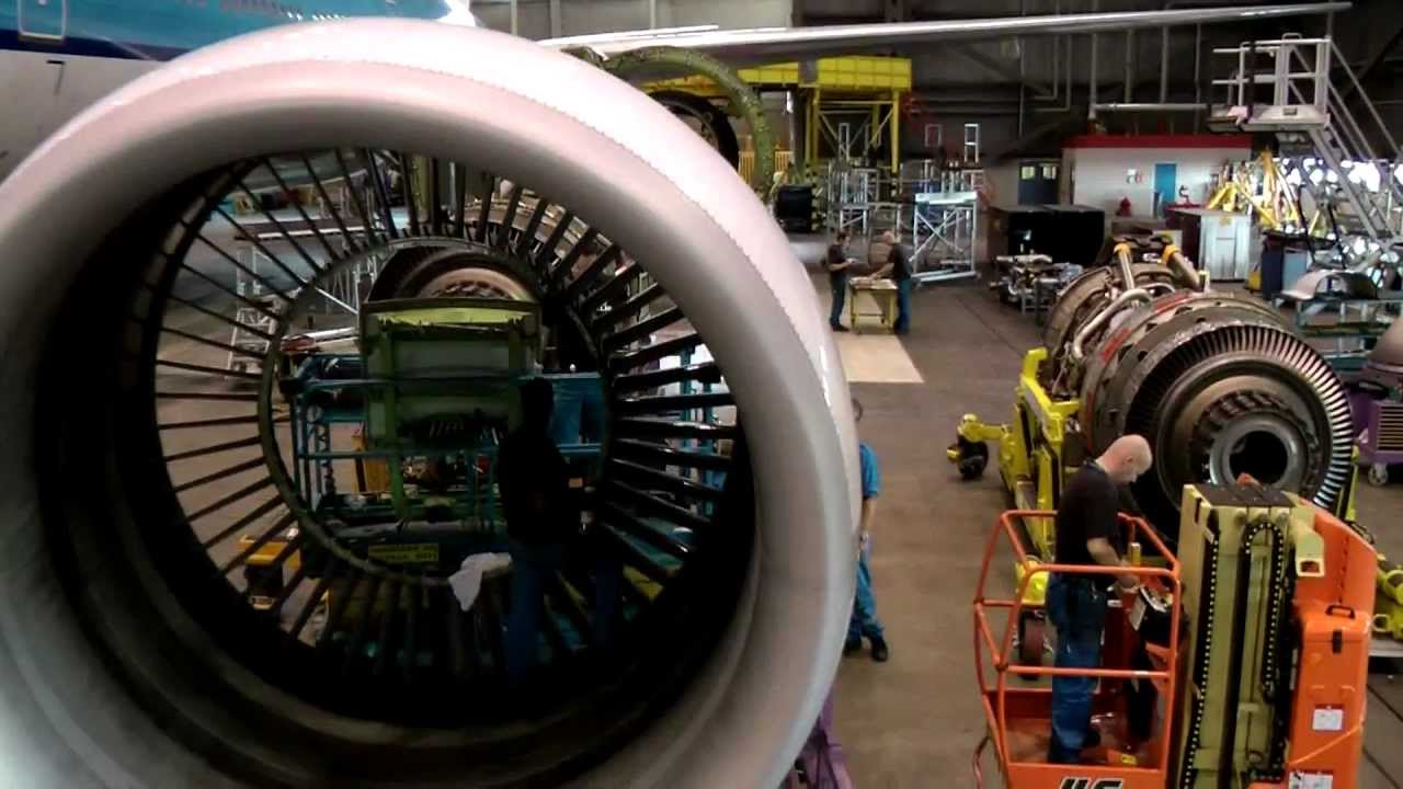 KLM wide body maintenance
