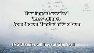 Shawn Mendes - intro (Wonder Trailer)  Lyrics