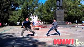 Dueling With Pigeons epic WIN Funny LOL the best