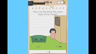 Brain Test 5 Level 42. Walkthrough Gameplay 