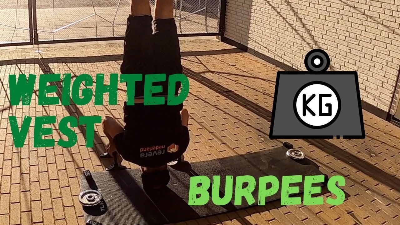 Weighted Vest Burpees Ft Captain Holland YouTube
