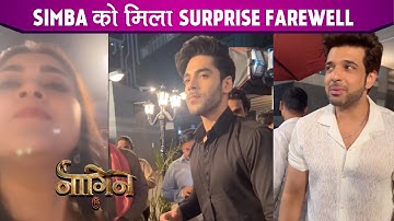 Naagin 6 Update: Rishabh Aka Simba Nagpal Bids Goodbye To The Sets, Tejasswi Gives Him A SURPRISE |