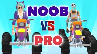 Noob VS Pro Scribble Rider | Android IOS Game Play screenshot 5