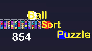 Ball Sort Puzzle Level 854