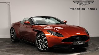 Match Highlights Do you like ORANGE? You'd LOVE this DB11 Volante Finished in Cinnabar Orange!
