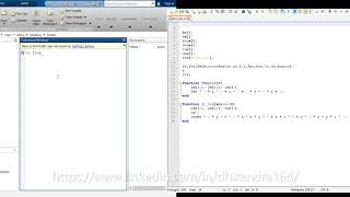 Optimization in Maple and MatLab screenshot 1