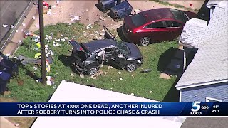 Police chase in southwest Oklahoma City ends in fatal crash