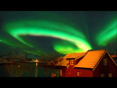 Northern light Aurora Borealis Nordlys Lofoten Islands Norway