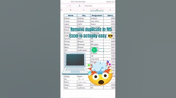 remove duplicate in 15 seconds #shorts