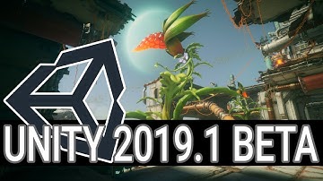 Unity 2019.1 Beta Released