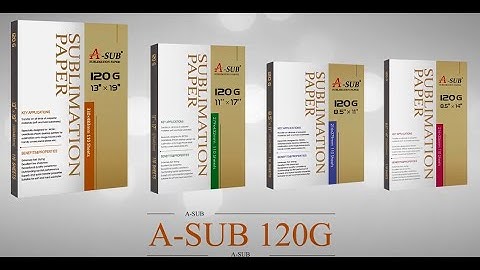 What Makes Our A-SUB 120g Sublimation Paper Different from Others