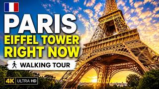 Paris France Eiffel Tower Full Tour in 4K  2026