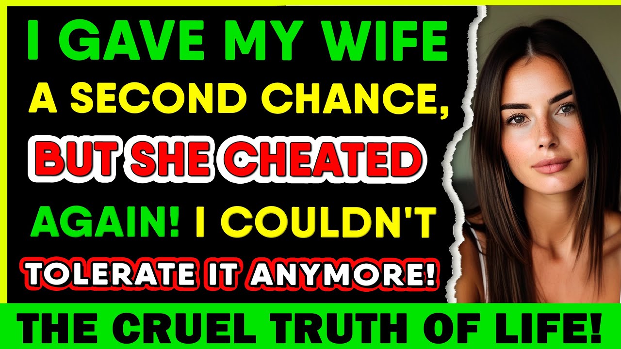 Outline Video I GAVE MY WIFE A SECOND CHANCE, BUT SHE CHEATED AGAIN! I COULDN'T TOLERATE IT ANYMORE! THE CRUEL