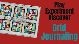 HAVE FUN WITH GRID JOURNALING #artjournal #mixedmedia #artjournalforbeginners
