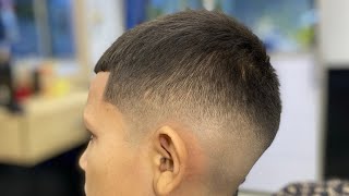 Mid fade corte de niño paso a paso