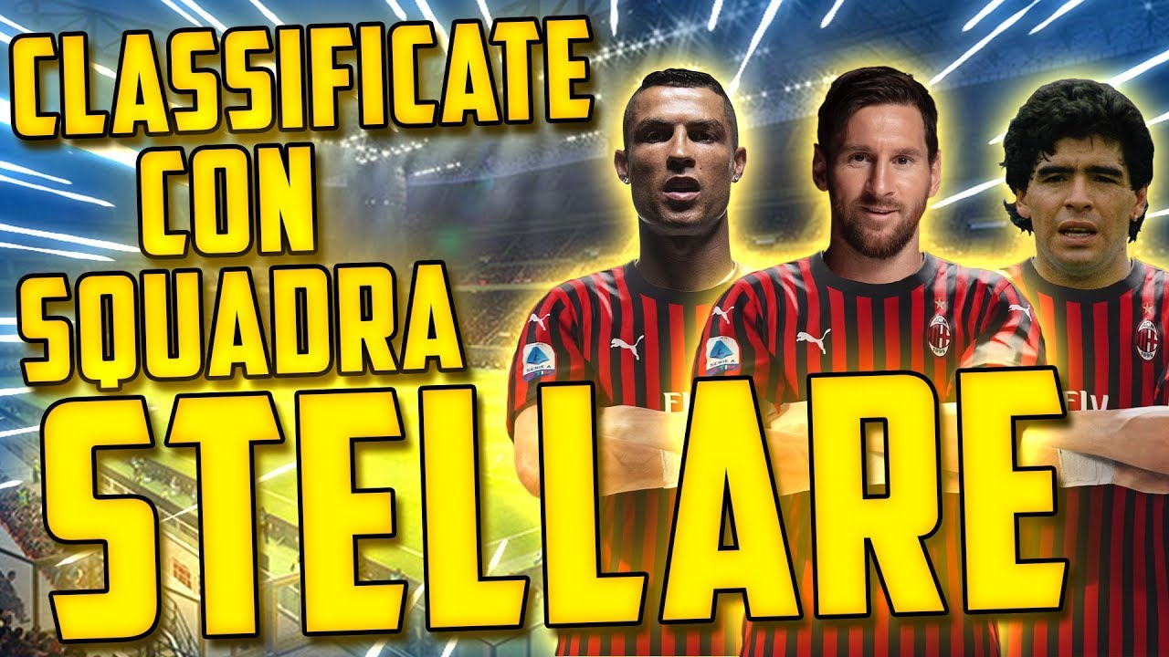 CLASSIFICATE CON UNA SQUADRA STELLARE! Ronaldo, Messi e MARADONA.