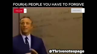 FOUR PEOPLE YOU MUST FORGIVE IN YEAR 2026 #forgiveness #lettinggo #lifelessons #newweeknewgoals