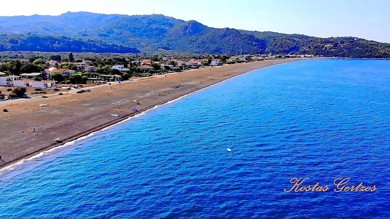 ΠΑΡΑΛΙΑ ΑΓΙΑ ΑΝΝΑ, ΒΟΡΕΙΑ ΕΥΒΟΙΑ (DRONE). AGIA ANNA BEACH, EUBOEA, GREECE