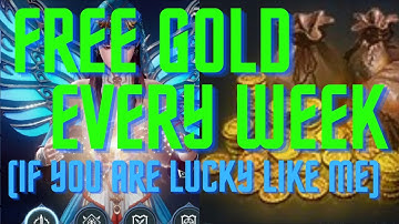 MIR4 TIPS - FREE GOLD EVERY WEEK (ONLY IF YOU ARE LUCKY LIKE ME)