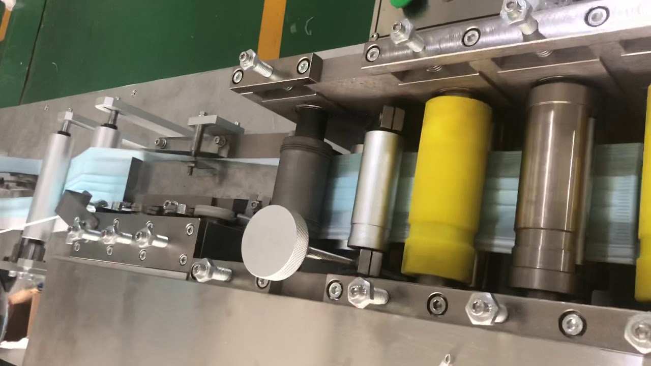 Mask production Machine/ 3ply Non-woven Face Mask making Machine Auto-disposale surgical Mask Machin