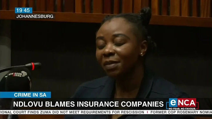 Ndlovu blames insurance companies