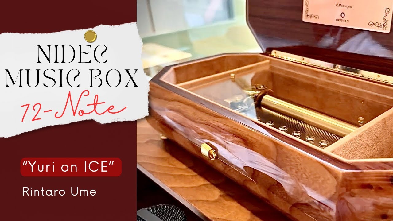Yuri on ICE by Rintaro Ume, 72note Music Box order made Japan