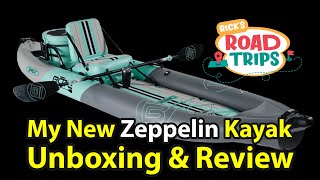 Bote Zeppelin Inflatable Kayak Unboxing and Review | Underwater Gators in the Wekiva River
