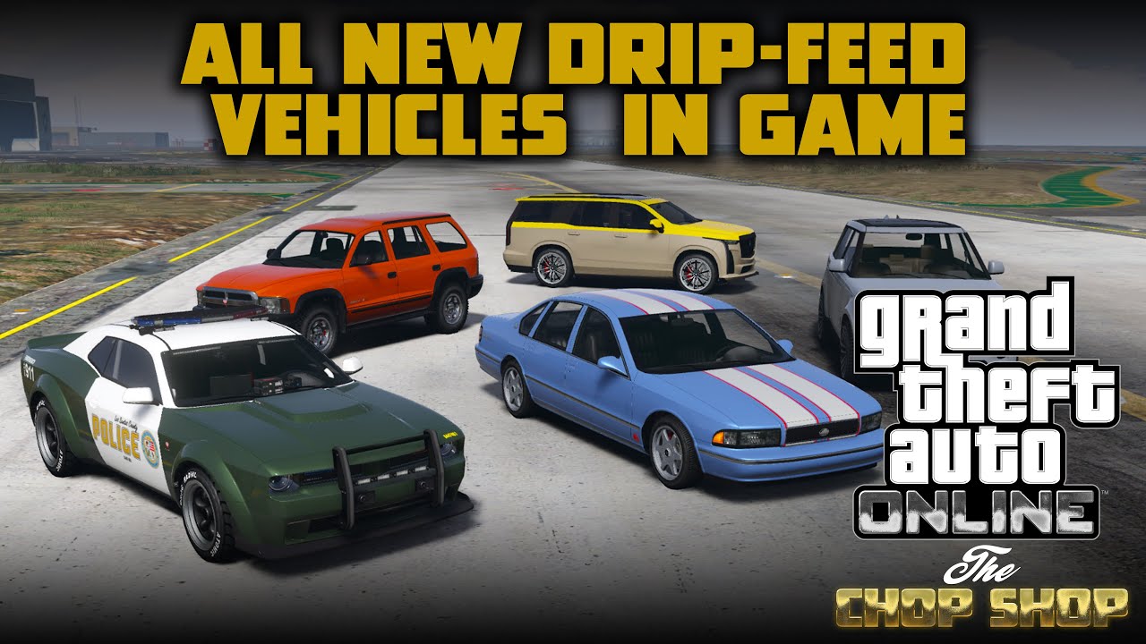 All Drift Tune Cars in GTA Online (Chop Shop DLC)